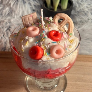 Sweet Therapy kehely gyertya - otthon & életmód - gyertya, illat, aroma - gyertya - Meska.hu