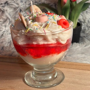 Sweet Therapy kehely gyertya - otthon & életmód - gyertya, illat, aroma - gyertya - Meska.hu