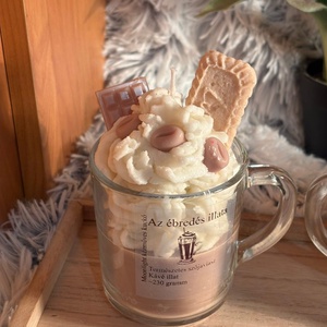 Kávé pohár gyertyák  - kellékek & szerszámok - dekorációs kellékek - dekorációs gyertya - Meska.hu