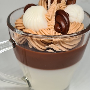 Pohárdesszert gyertya - otthon & életmód - gyertya, illat, aroma - gyertya - Meska.hu