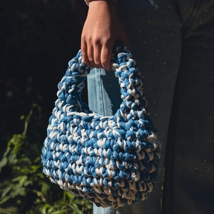 Cloudy horgolt kézitáska, Táska & Tok, Kézitáska & válltáska, Kézitáska, Horgolás, MESKA