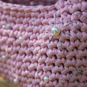 Good Witch horgolt kézitáska - táska & tok - kézitáska & válltáska - kézitáska - Meska.hu