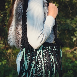 Wicked Witch horgolt válltáska, Táska & Tok, Kézitáska & válltáska, Válltáska, Horgolás, MESKA