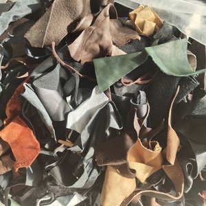 Vegyes valódi bőr maradék alapanyag 4kg - Meska.hu