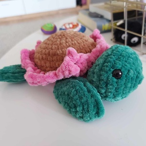 Virágteknős - játék & sport - plüssállat & játékfigura - más figura - Meska.hu