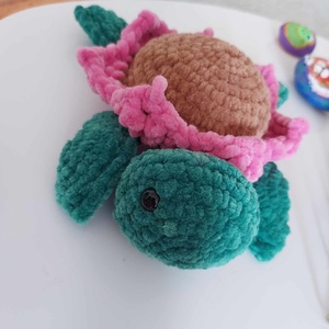 Virágteknős - játék & sport - plüssállat & játékfigura - más figura - Meska.hu