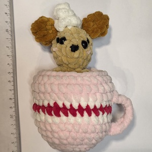 Horgolt puppuccino - Meska.hu