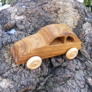 Játék fa autó, fakocsi, bogár kocsi -  - Meska.hu