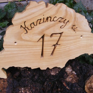 Nagy-Magyarország házszámtábla -  - Meska.hu