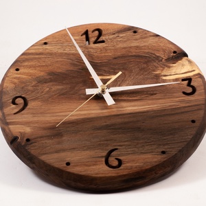 Fa falióra, faóra - otthon & életmód - dekoráció - fali és függő dekoráció - falióra & óra - Meska.hu