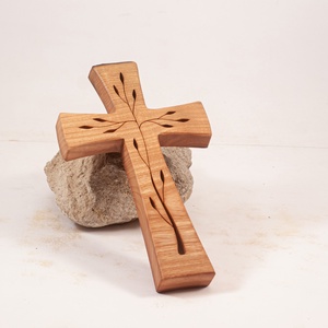 Mintás kereszt, fakereszt  - otthon & életmód - vallás - kereszt - Meska.hu