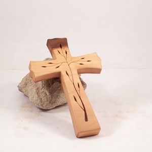 Mintás kereszt, fakereszt  - otthon & életmód - vallás - kereszt - Meska.hu