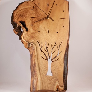  falióra, fa falióra, faóra  - otthon & életmód - dekoráció - fali és függő dekoráció - falióra & óra - Meska.hu