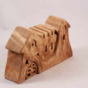  Fa vár, fa építő, kirakó - játék & sport - építőjáték - Meska.hu