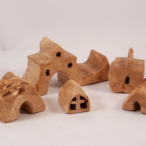  Fa vár, fa építő, kirakó - játék & sport - építőjáték - Meska.hu