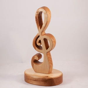 Fejhallgató állvány, violin kulcs, fülhallgató tartó - otthon & életmód - tárolás & rendszerezés - íróasztali tároló - Meska.hu