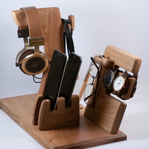  2 Mobil-, szemüveg-, fejhallgató, 2 óra-, toll tartó, asztali rendező - otthon & életmód - tárolás & rendszerezés - íróasztali tároló - Meska.hu