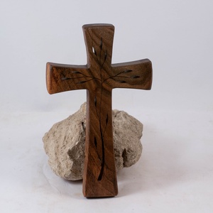 Mintás fakereszt, fali kereszt  - otthon & életmód - vallás - kereszt - Meska.hu