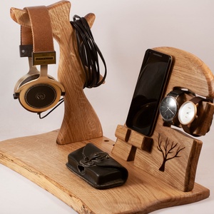 Fejhallgató-, mobiltelefon-, 2 óra-, 3 toll tartó, asztali rendező - otthon & életmód - tárolás & rendszerezés - íróasztali tároló - Meska.hu