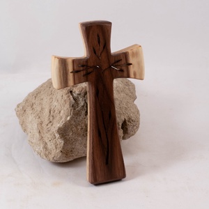 Mintás fakereszt, fali kereszt , Otthon & Életmód, Vallás, Kereszt, Famegmunkálás, MESKA