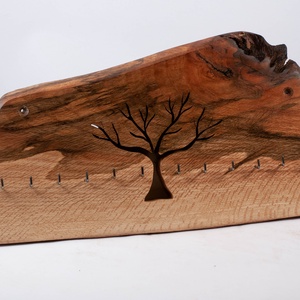 Fali kulcstartó, fogas, ékszertartó, akasztó, Otthon & Életmód, Dekoráció, Fali és függő dekoráció, Fali kulcstartó, Famegmunkálás, MESKA