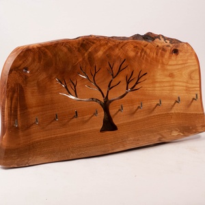 Fali kulcstartó, fogas, ékszertartó, akasztó, Otthon & Életmód, Dekoráció, Fali és függő dekoráció, Fali kulcstartó, Famegmunkálás, MESKA