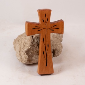Mintás fakereszt, fali kereszt , Otthon & Életmód, Vallás, Kereszt, Famegmunkálás, MESKA