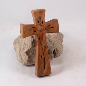 Mintás fakereszt, fali kereszt  - otthon & életmód - vallás - kereszt - Meska.hu