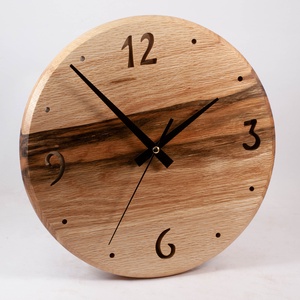 Fa falióra, kerek faóra,  - otthon & életmód - dekoráció - fali és függő dekoráció - falióra & óra - Meska.hu