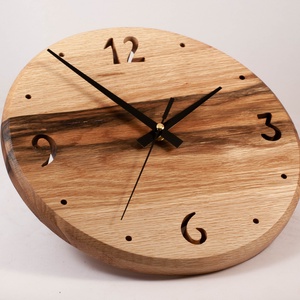 Fa falióra, kerek faóra,  - otthon & életmód - dekoráció - fali és függő dekoráció - falióra & óra - Meska.hu