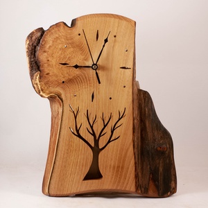 Fa falióra, rusztikus faóra,  - otthon & életmód - dekoráció - fali és függő dekoráció - falióra & óra - Meska.hu