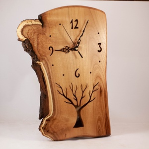 Fa falióra, rusztikus faóra,  - Meska.hu