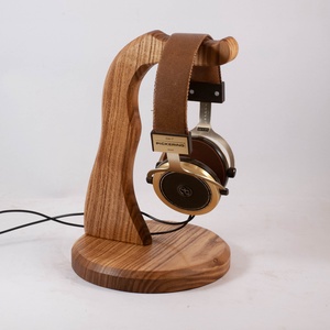 Fejhallgató tartó, állvány, fülhallgató, Otthon & Életmód, Tárolás & Rendszerezés, Íróasztali tároló, Famegmunkálás, MESKA