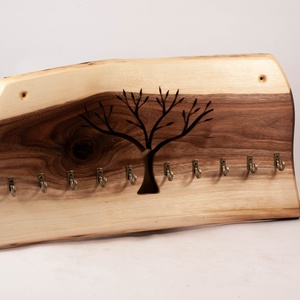 Fali kulcstartó, fogas, ékszertartó, akasztó, Otthon & Életmód, Dekoráció, Fali és függő dekoráció, Fali kulcstartó, Famegmunkálás, MESKA