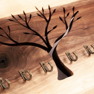 Fali kulcstartó, fogas, ékszertartó, akasztó - otthon & életmód - dekoráció - fali és függő dekoráció - fali kulcstartó - Meska.hu