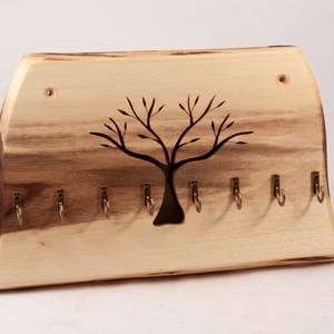 Fali kulcstartó, fogas, ékszertartó, akasztó, Otthon & Életmód, Dekoráció, Fali és függő dekoráció, Fali kulcstartó, Famegmunkálás, MESKA