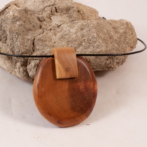 Fa nyaklánc, nyakbavaló  medál, Ékszer, Nyaklánc, Medálos nyaklánc, Ékszerkészítés, Famegmunkálás, MESKA