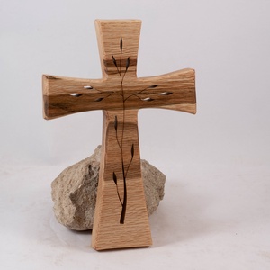 Mintás fakereszt, fali kereszt  - otthon & életmód - vallás - kereszt - Meska.hu