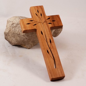 Mintás fakereszt, fali kereszt  - Meska.hu