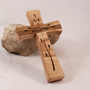 Mintás fakereszt, fali kereszt  - Meska.hu