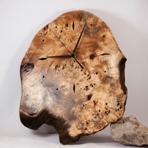 Fa falióra, rusztikus faóra,  - Meska.hu