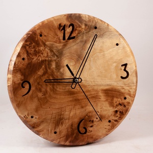 Fa falióra, kerek faóra,  - Meska.hu