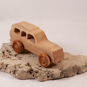 Játék fa autó, terepjáró, old timer, fakocsi - játék & sport - húzó & tolójátékok - Meska.hu