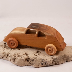 Játék fa autó, bogár, old timer, fakocsi, Játék & Sport, Húzó & Tolójátékok, Famegmunkálás, MESKA