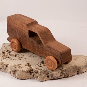 Játék fa autó, fakocsi - játék & sport - húzó & tolójátékok - Meska.hu