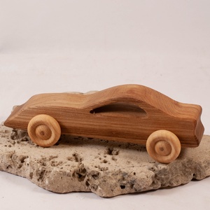 Játék fa autó, sport kocsi , fakocsi, Játék & Sport, Húzó & Tolójátékok, Famegmunkálás, MESKA