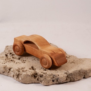 Játék fa autó, sport kocsi , fakocsi - játék & sport - húzó & tolójátékok - Meska.hu