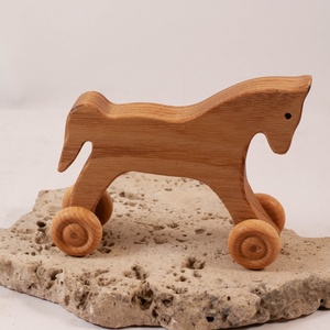 Fa lovacska, fa ló, Játék & Sport, Húzó & Tolójátékok, Famegmunkálás, MESKA