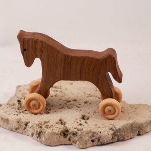 Fa lovacska, fa ló, Játék & Sport, Húzó & Tolójátékok, Famegmunkálás, MESKA