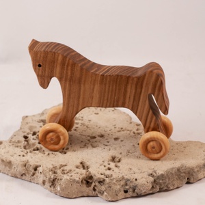 Fa lovacska, fa ló, Játék & Sport, Húzó & Tolójátékok, Famegmunkálás, MESKA